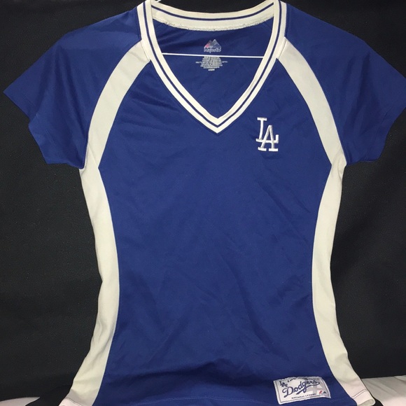 Majestic Tops - LA Dodgers Athletic T